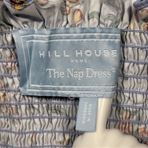 Hill House The Ellie Nap Ruffle Tiered Floral Midi Dress Women’s Small Boho - Picture 6 of 10